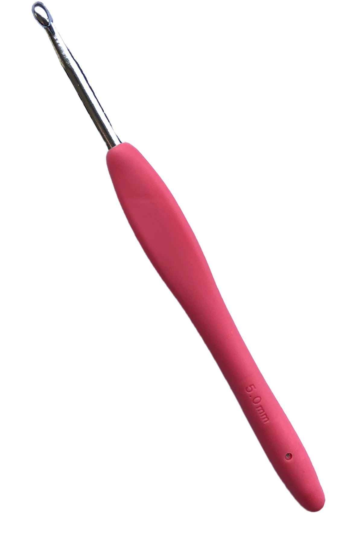 Tunç 5 Mm Pembe Elastik Saplı Yün Tığ