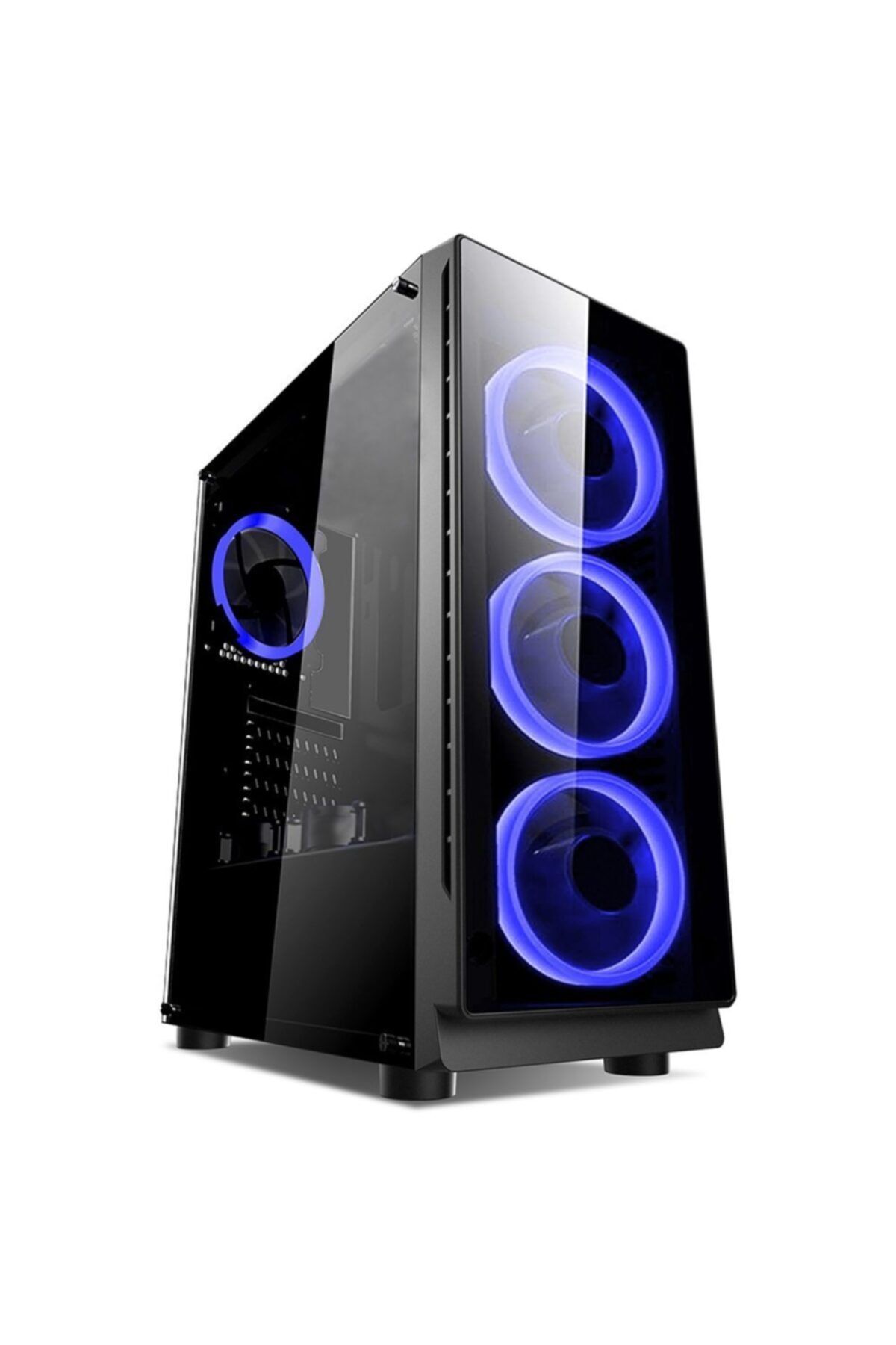 TURBOX PursuitNine 192-7 4x Blue Fan USB 3.0 400W ATX Gaming Bilgisayar Kasası