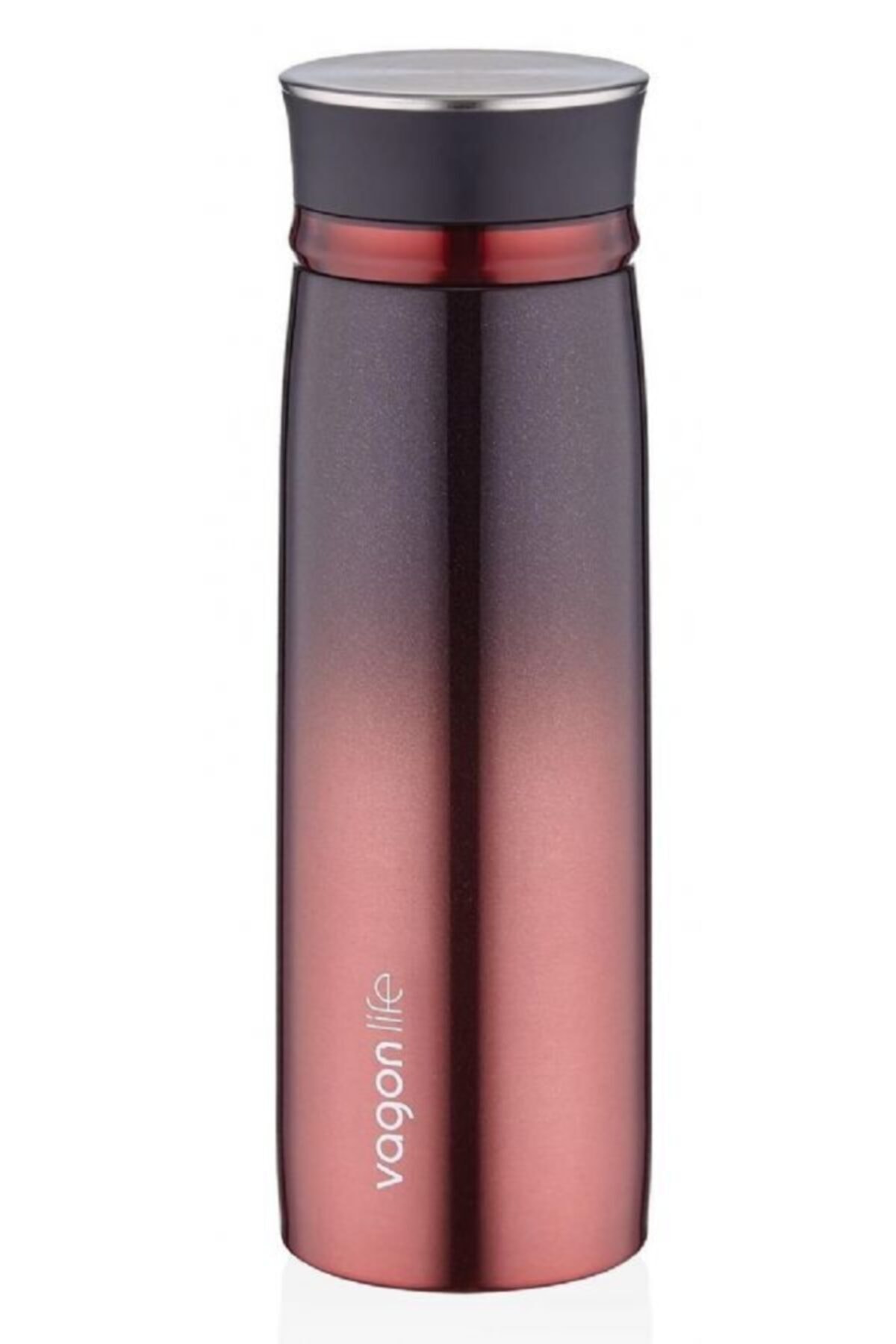 Vagonlife Taal Kırmızı Paslanmaz Çelik  Matara 450 ml