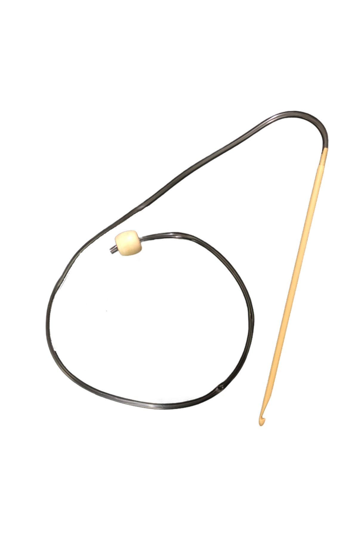 ŞENELYÜN Şenel Yün Bamboo Stoplu Misinalı Şiş 60 Cm No: 3