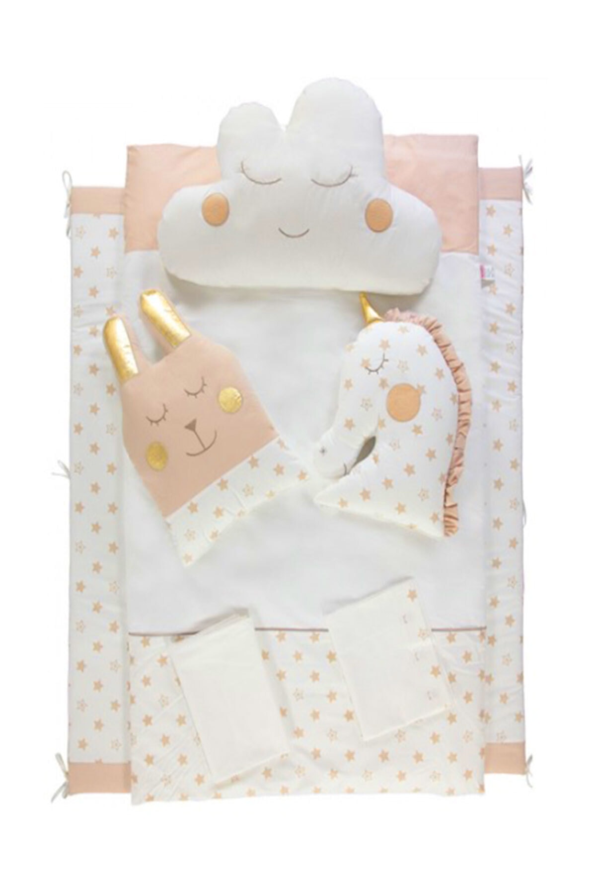 BABYCOOL Annem Alır Bebek Unısex Beşik Seti / Uyku Seti