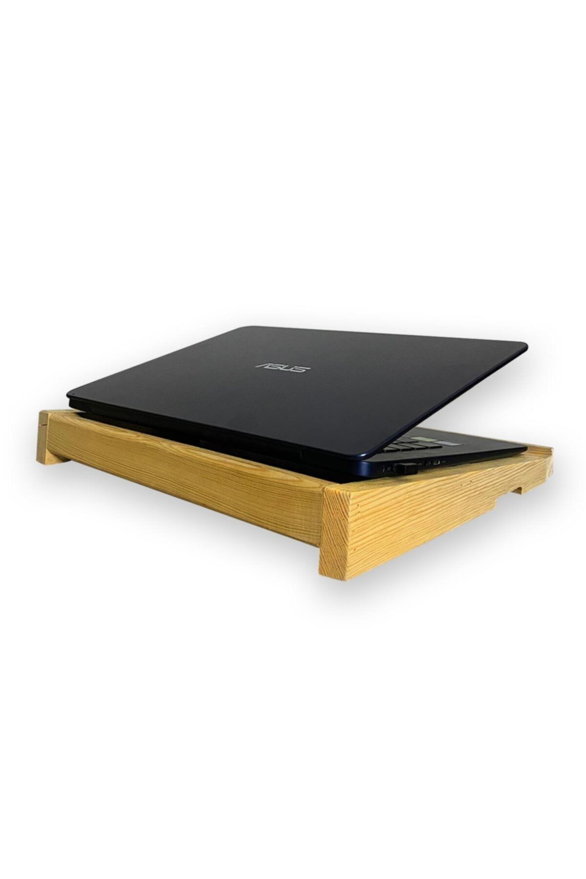 Webotto Laptop Sehbası Naturel Ahşap Laptop Standı