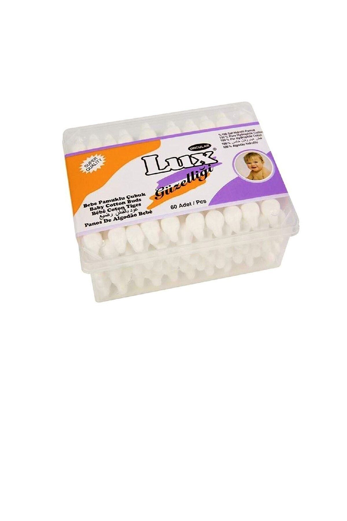 LUX Bebe Kulak Temizleme Pamuğu 60 Adetli