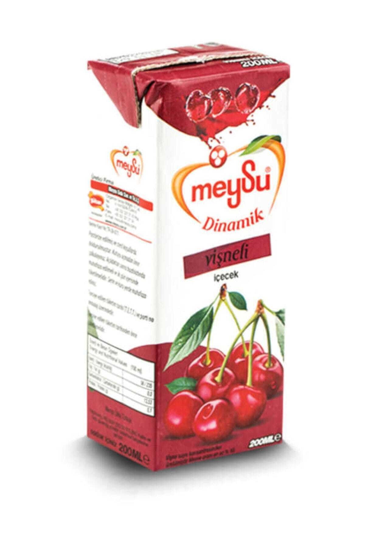 Meyöz Meysu Dinamik Vişne Meyveli İçecek 200 Ml (27 Adet)