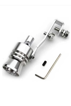 Egzoz Islık Aparatı Egzoz Ucu Turbo Sesi Large 29 Mm Krom Image 0