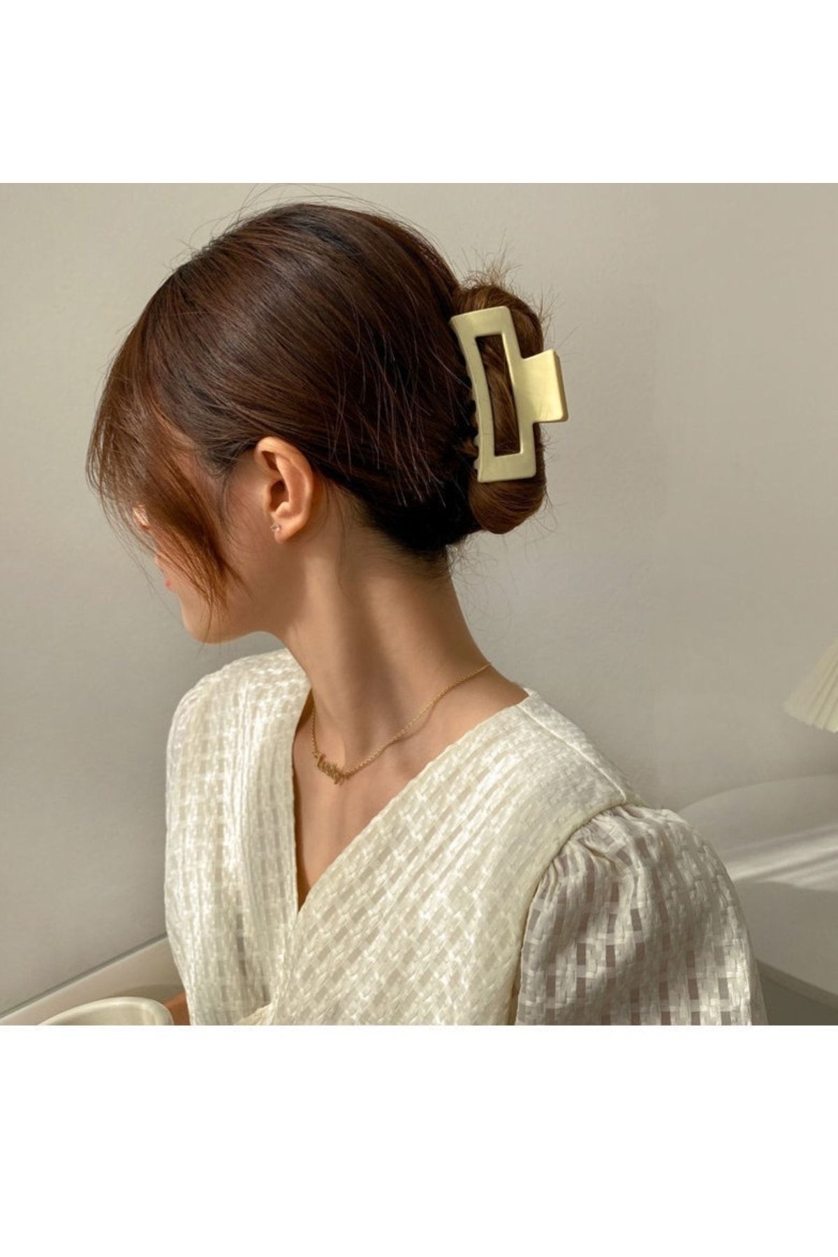 Gold hair clasp on sale