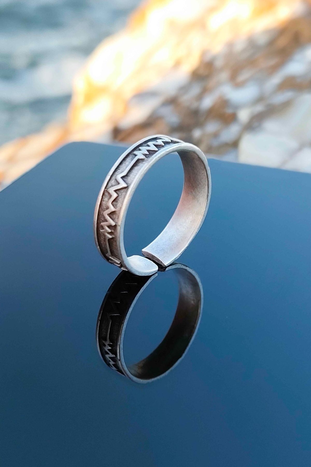 Heart clearance rhythm ring