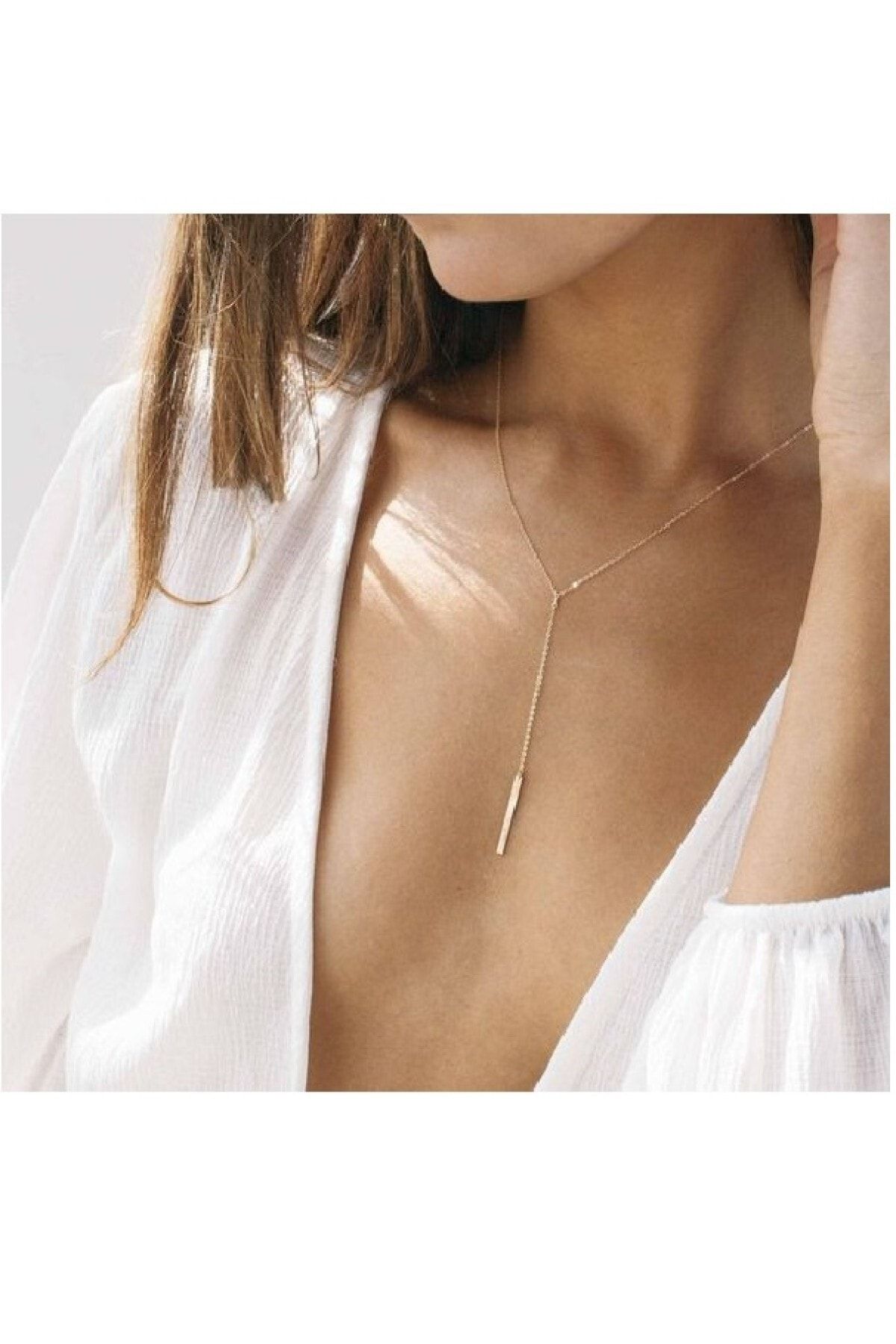 Women's clearance bar necklace