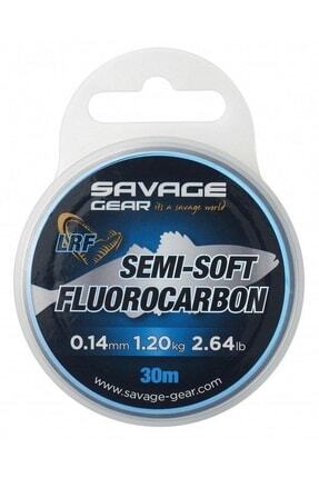 Semi-soft Fluorocarbon Lrf 30 M 0.19 Mm 2.22 Kg 4.89 Lb Clear Image 0