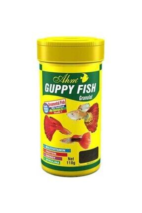 Guppy Fish Granulat Lepistes Balık Yemi 250 Ml Image 0