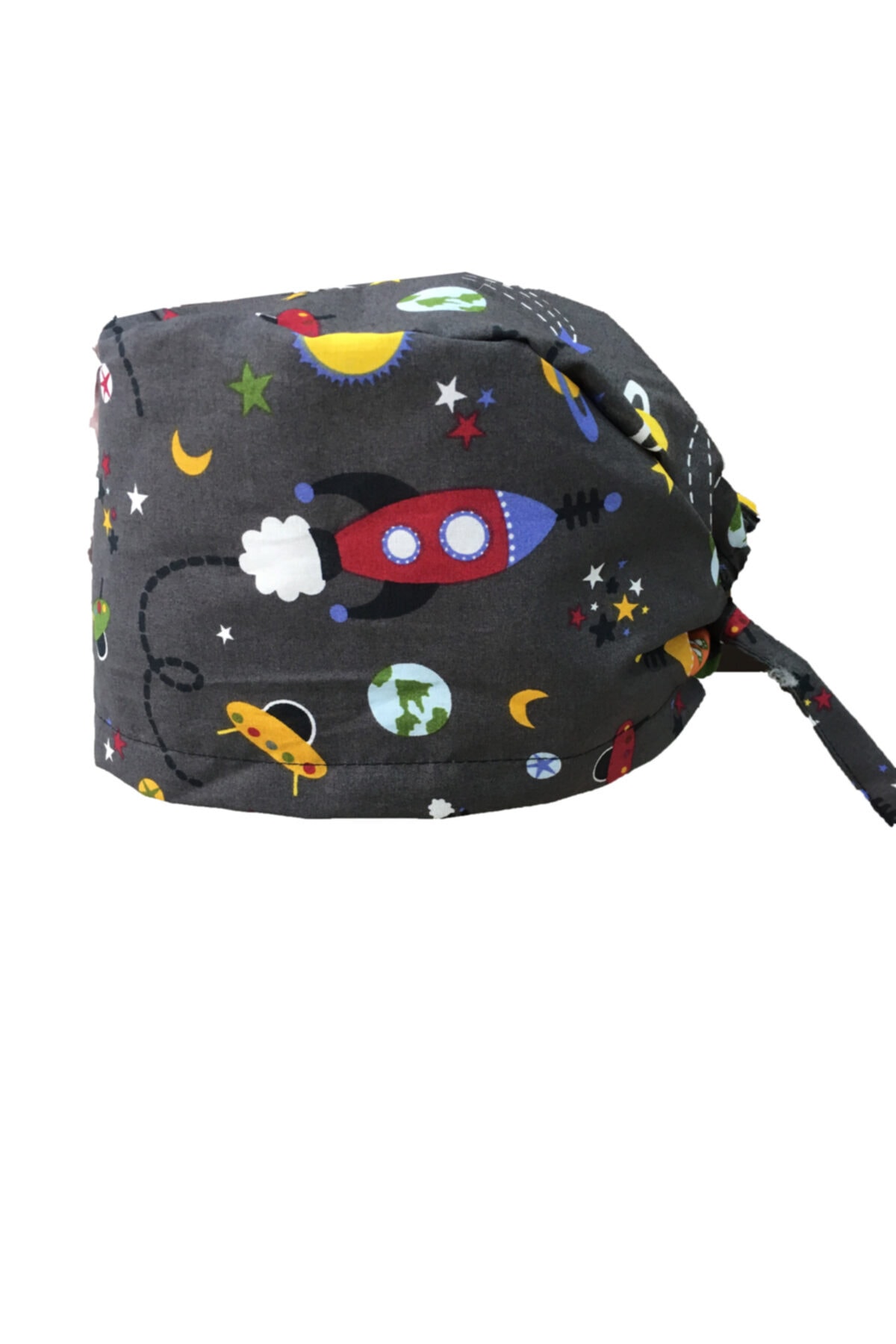 Halis Ticaret Lastikli Arkadan Bağlanabilir Hemşire Bonesi