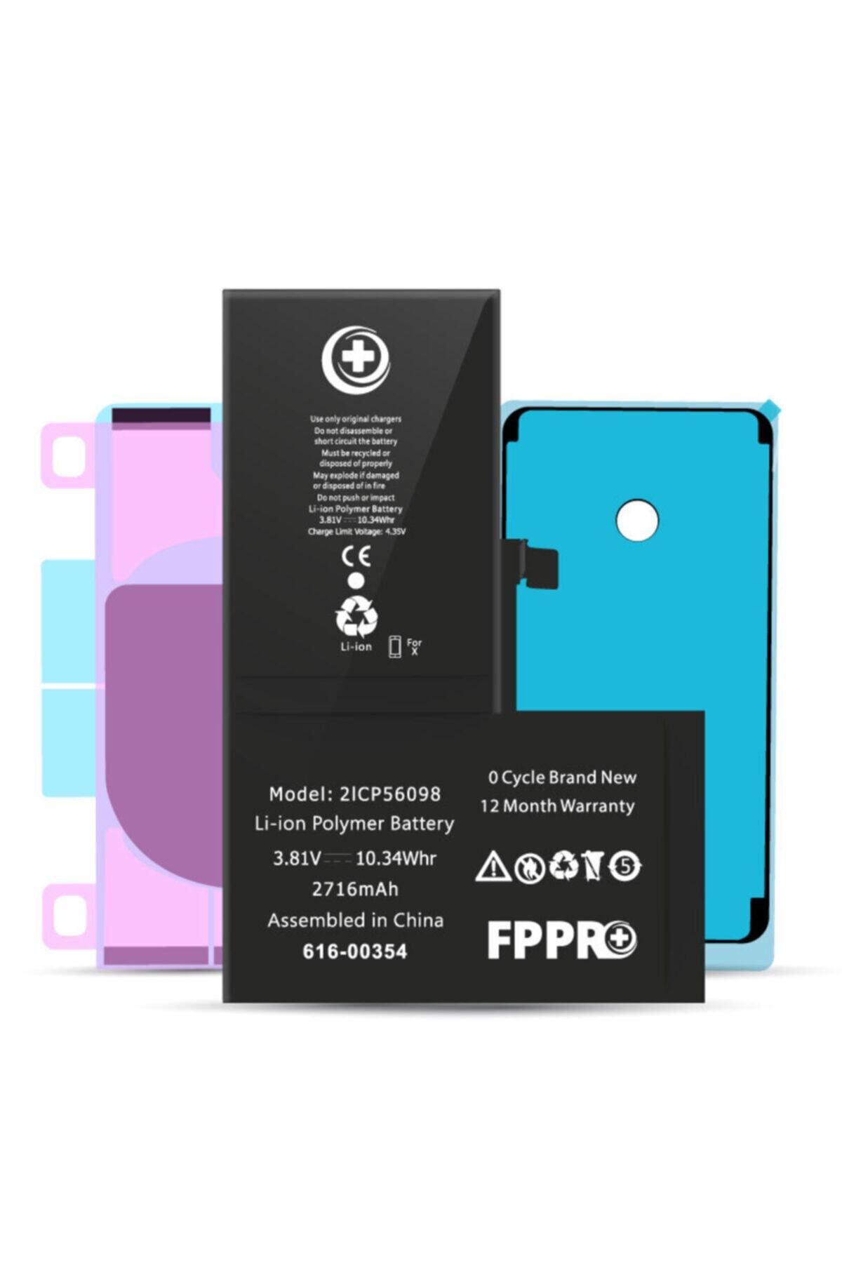 FPPRO Iphone X Pil - Sıvı Koruma Ve Pil Bandı Hediye