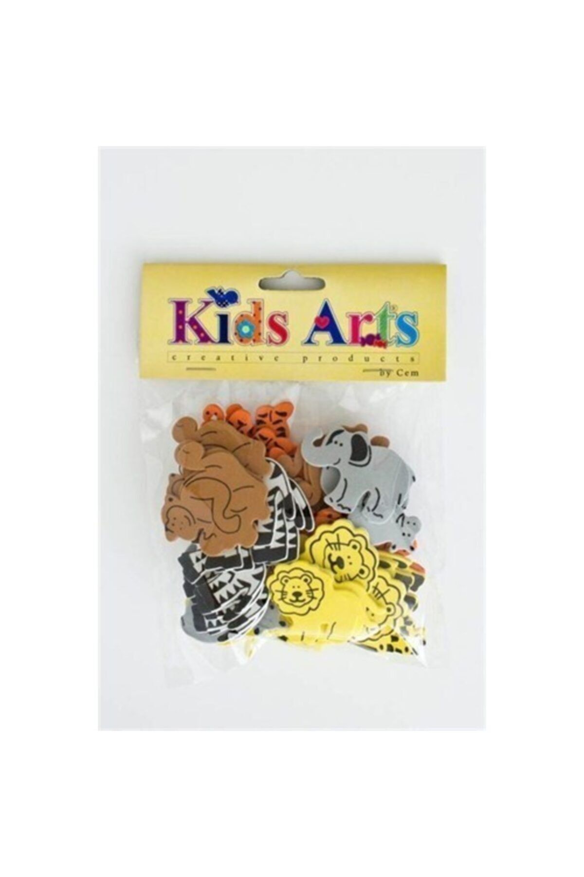 Dolphin Kids Arts Eva Hayvan Şekilli Sticker My-007