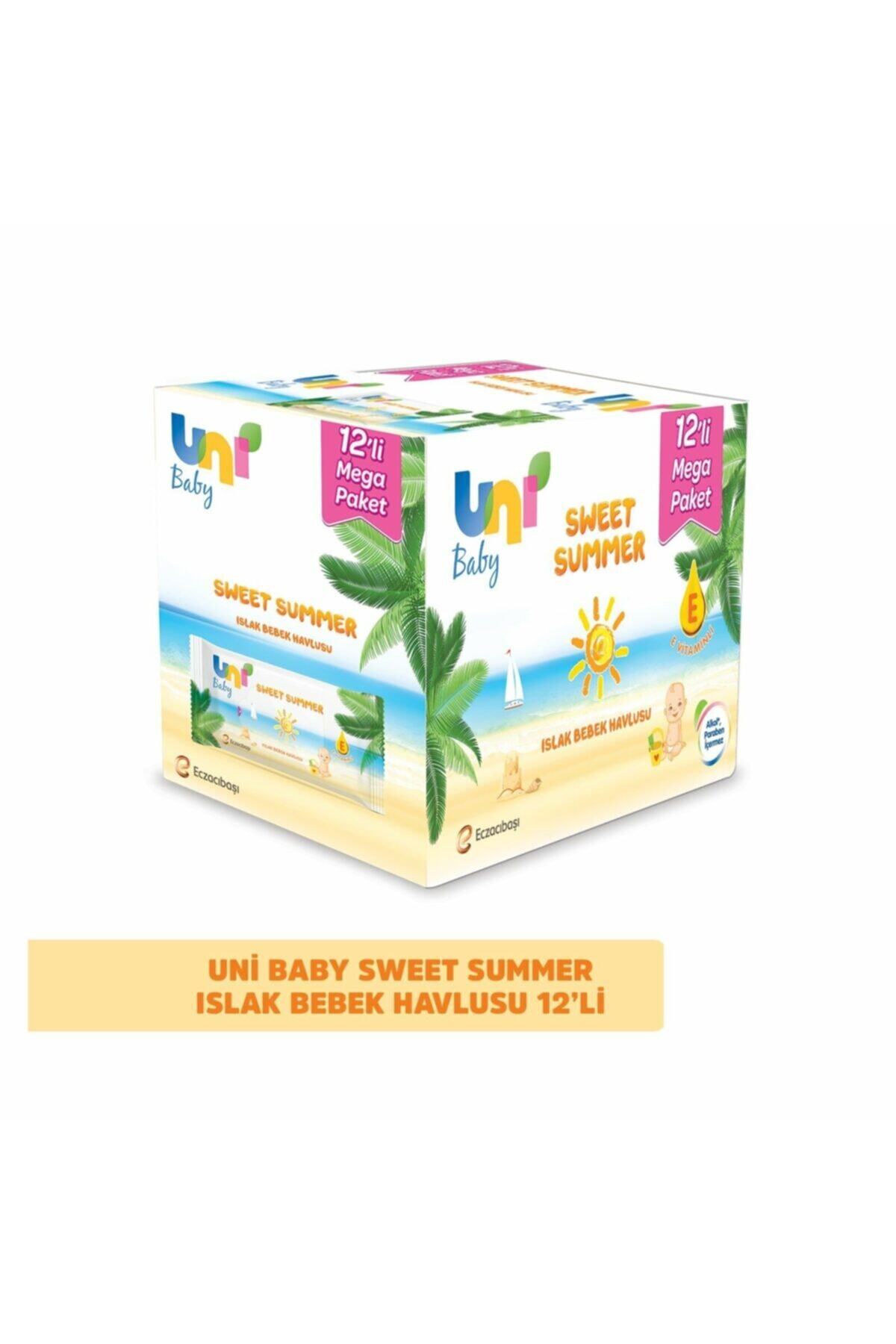 Uni Baby Sweet Summer Islak Havlu 12'li 624 Yaprak