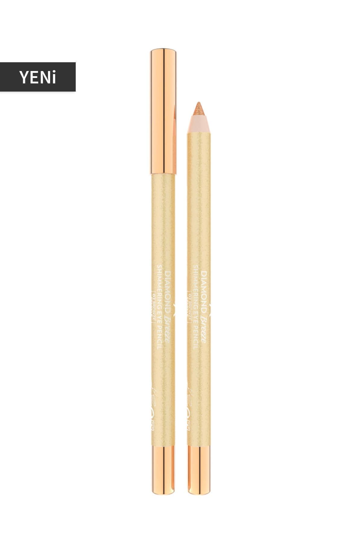 Golden Rose Göz Kalemi - Diamond Breeze Shimmering Eye Pencil 02 Bronze Sparkle 8691190965549