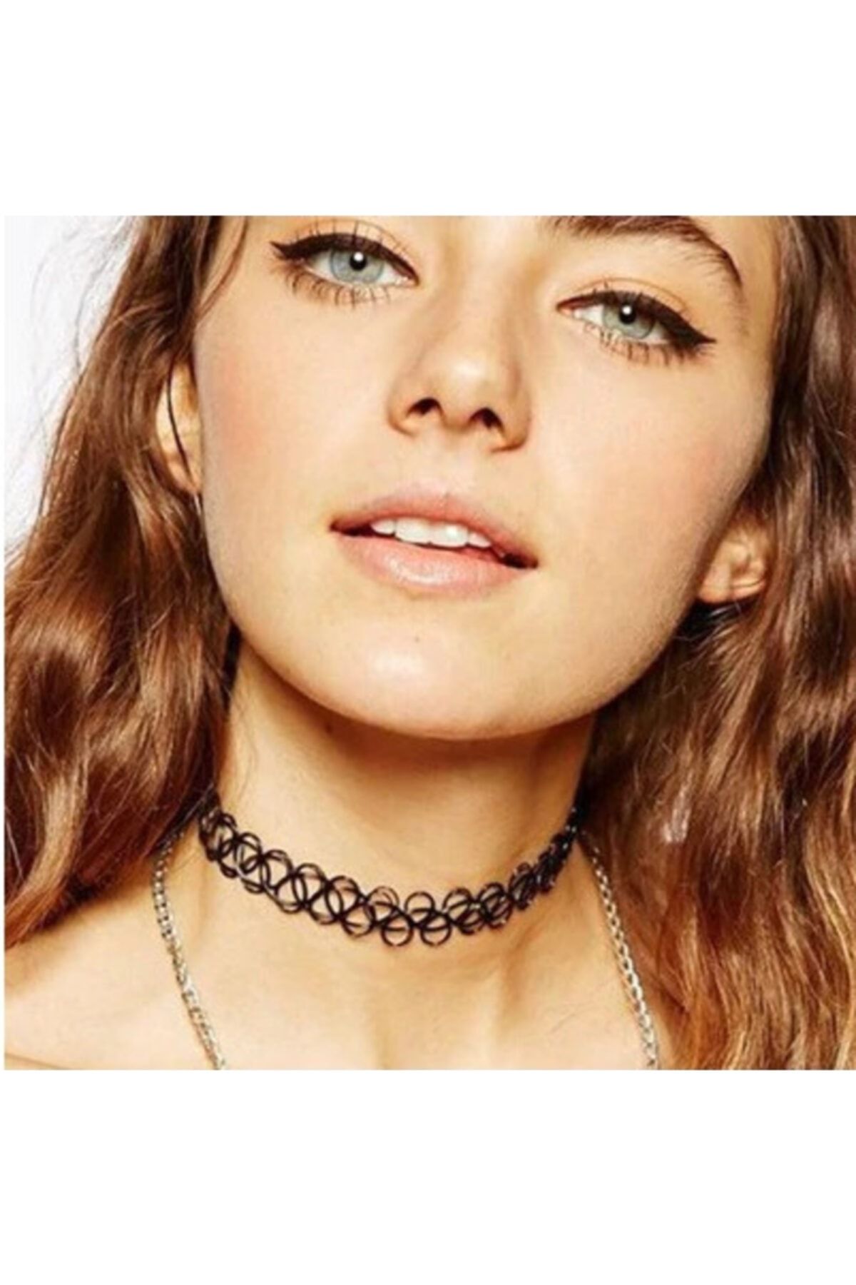 MABA Tel Örgü Choker Kolye (2 Adet)