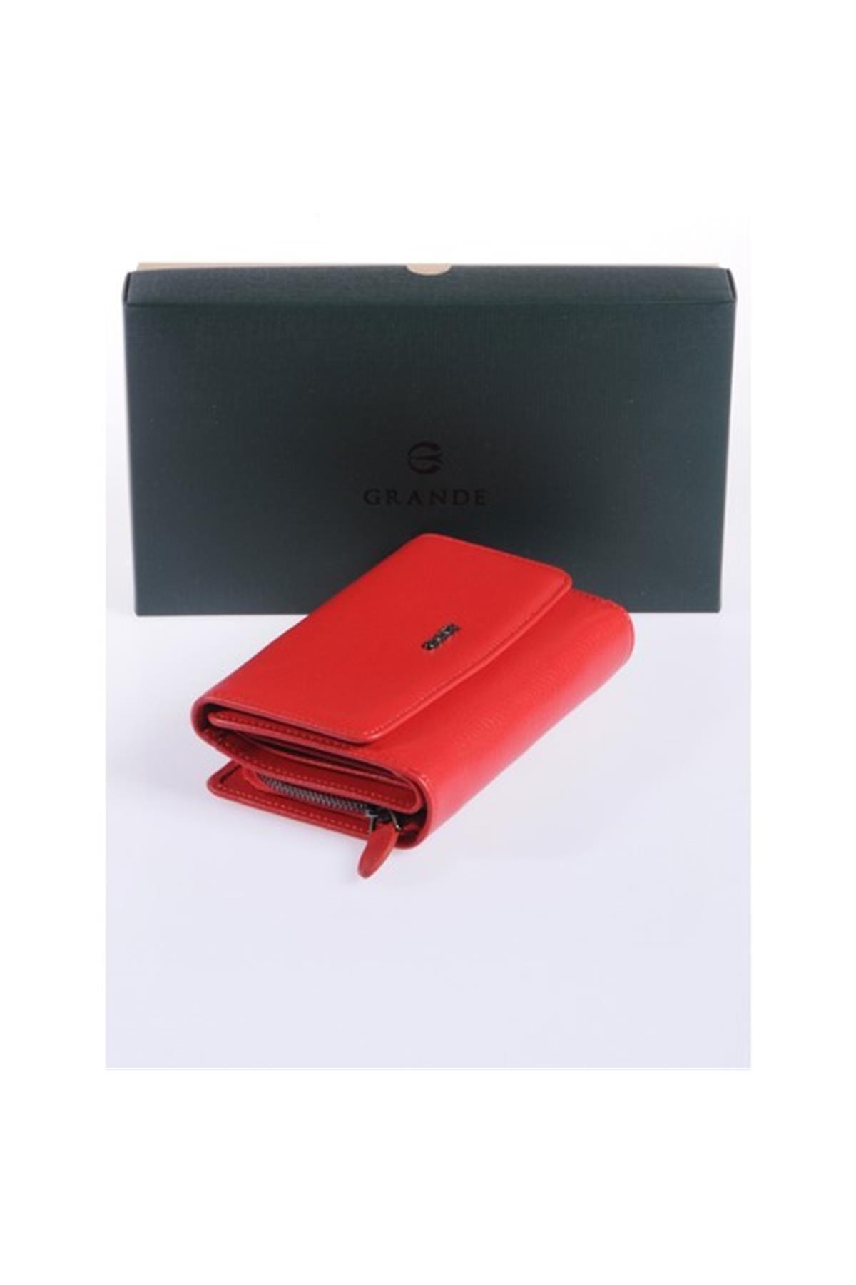 Grande Kırmızı Kadın Cüzdan 8690027108142