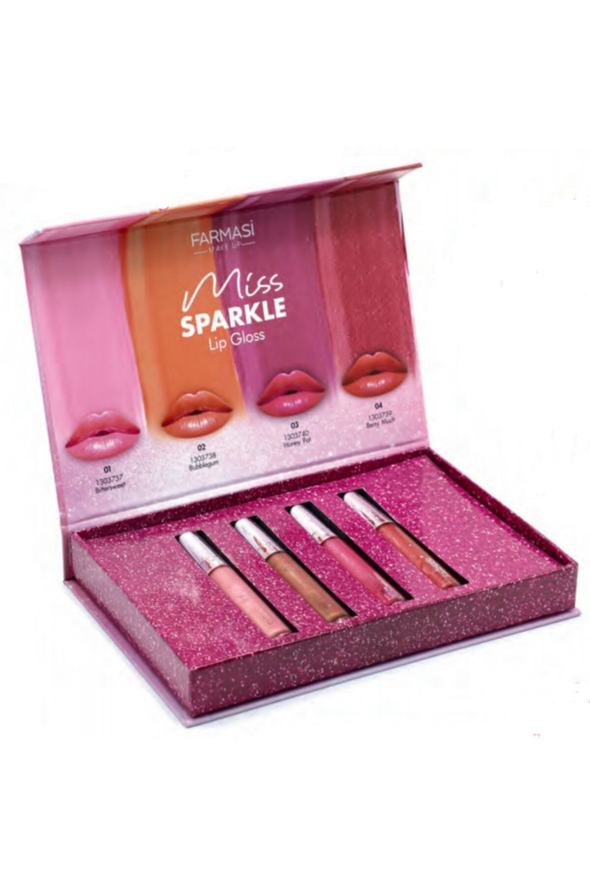 Farmasi Miss Sparkle Dudak Parlatıcısı-4'lü Set