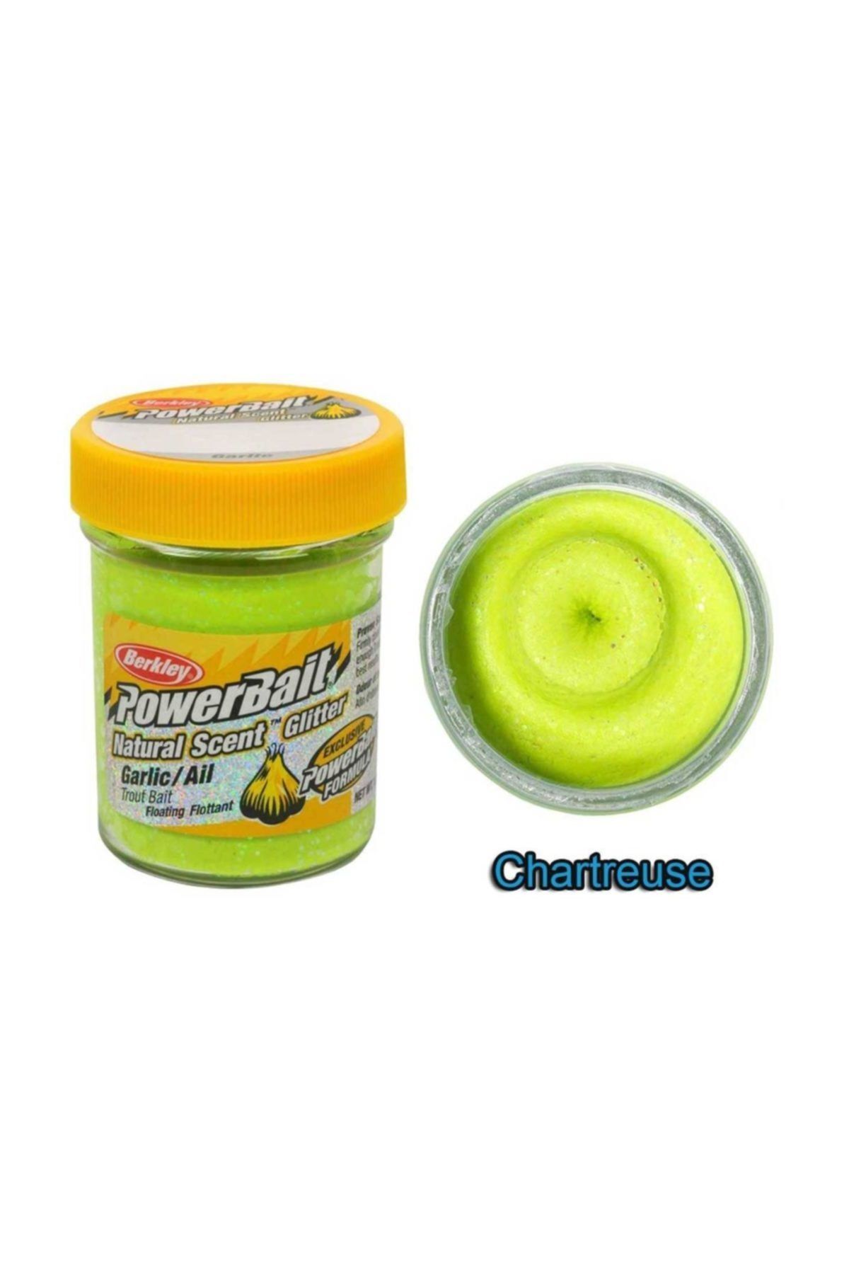 BERKLEY Powerbait Natural Scent Glitter Garlic Alabalık Hamuru