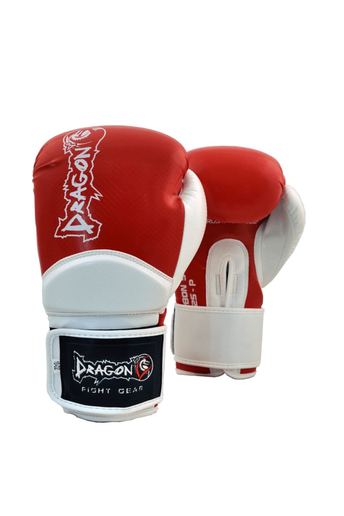Dragon Carbon 5 Muay Thai, Boks Eldiveni Kırmızı&beyaz