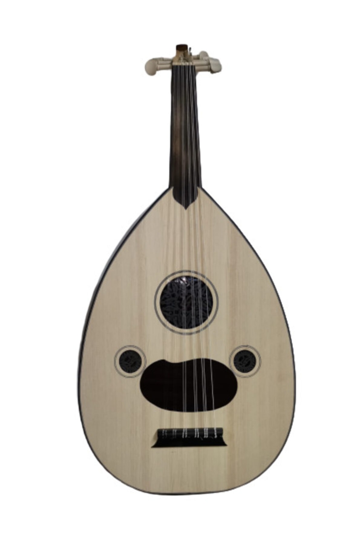 Bade Orta Kalite Jak Girişli Ahşap Burgulu Ceviz Ağacı Orijinal Solak Ud