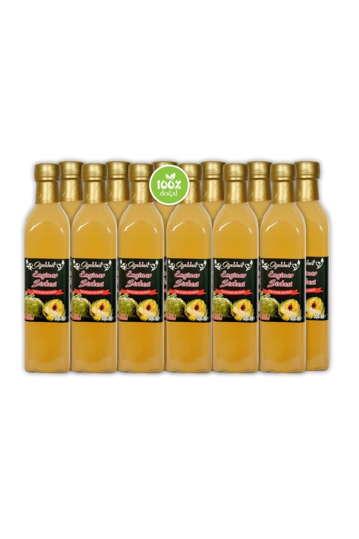Güzeldost %100 Doğal Katkısız Enginar Sirkesi 12x500ml