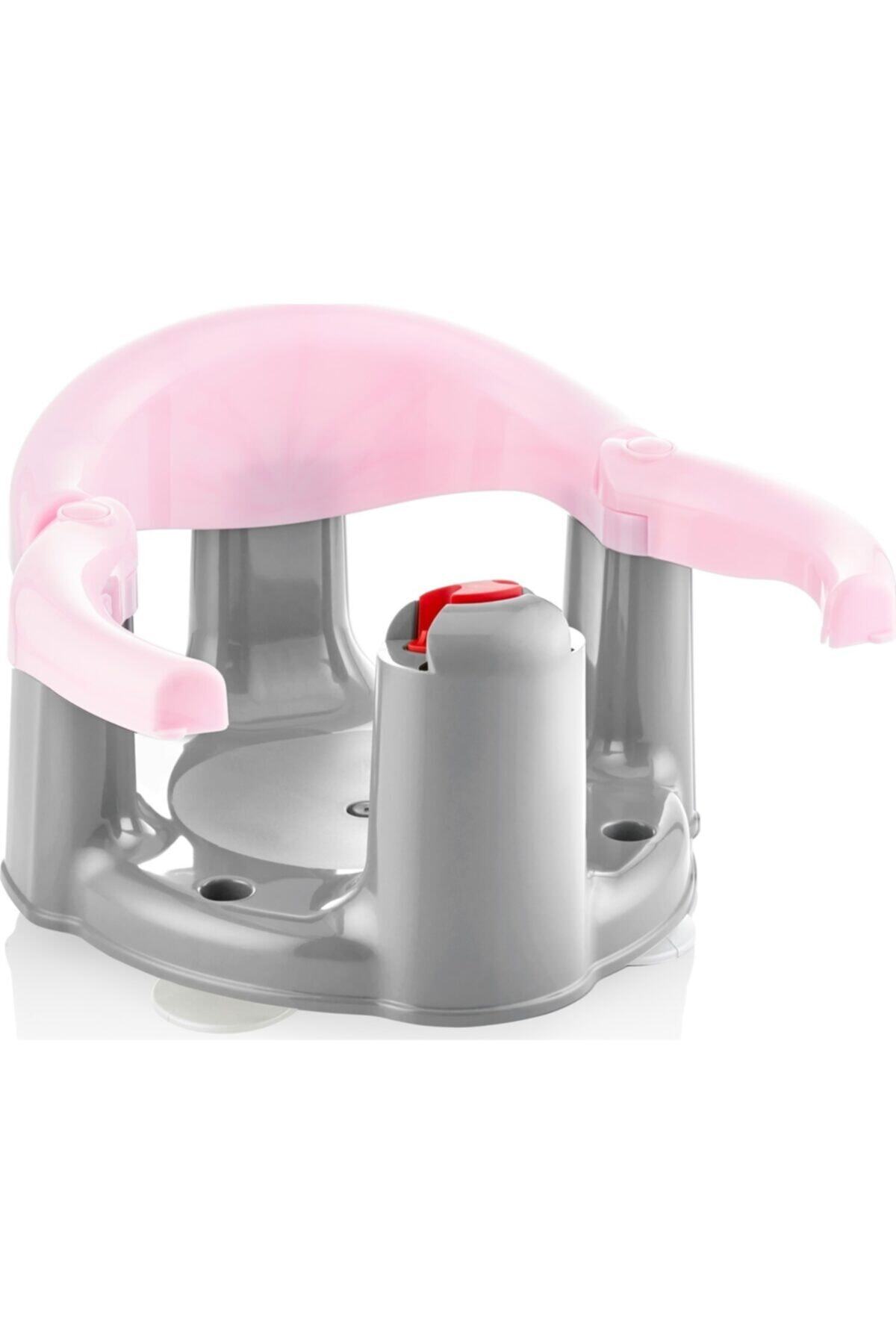 Babyjem Önden Açılır Banyo & Mama Oturağı Pembe