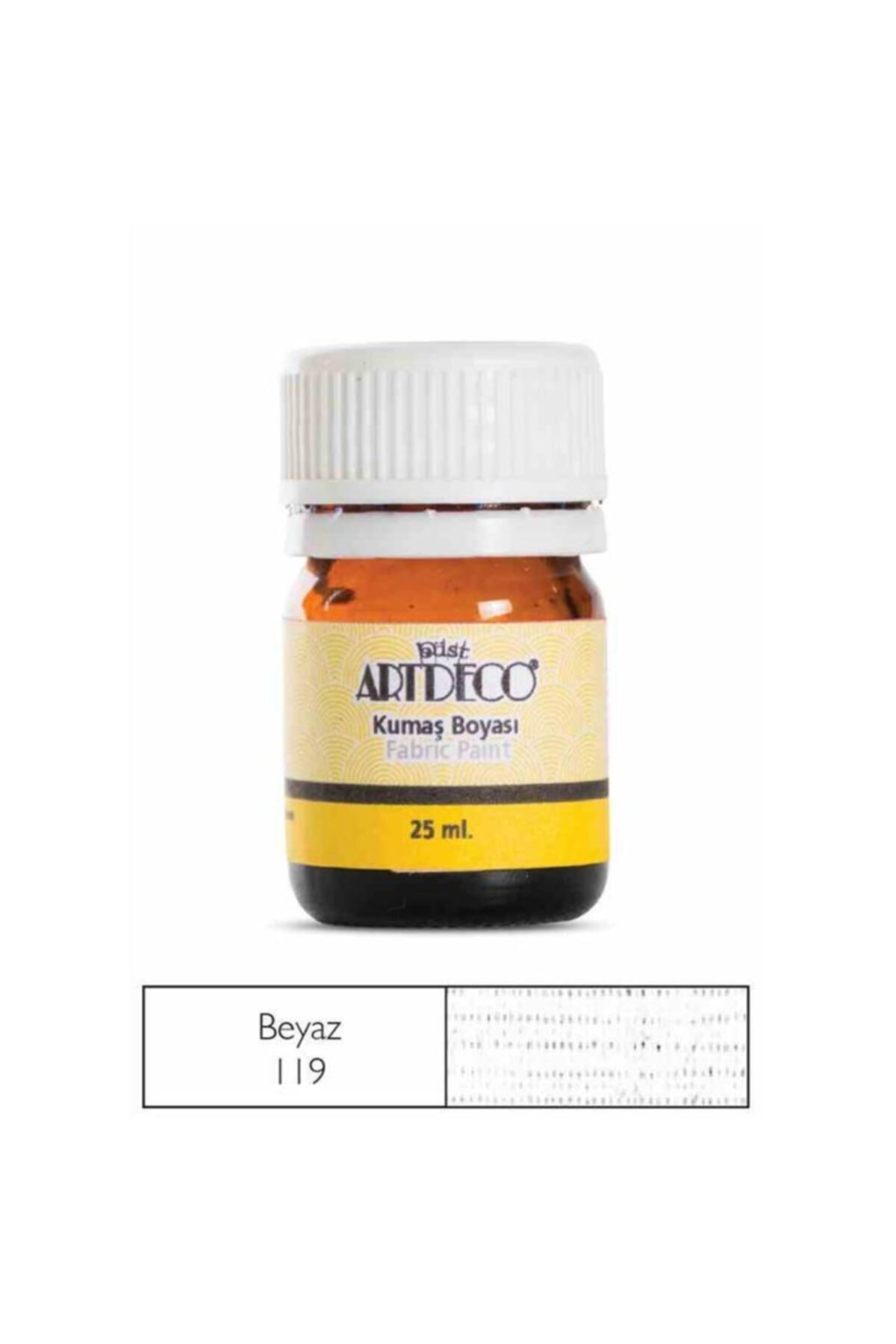 Artdeco Kumaş Boyası 25 Ml. Beyaz Y-010a-119