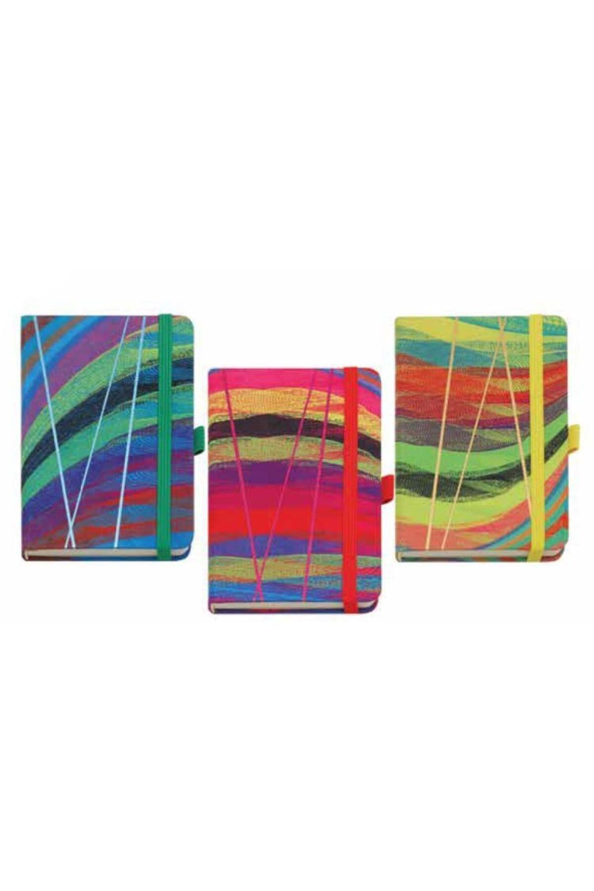 KESKİN COLOR Keskin Vıctorıa's Journals 14x20 96 Yp Çizgili Abstracts Hc Blokn