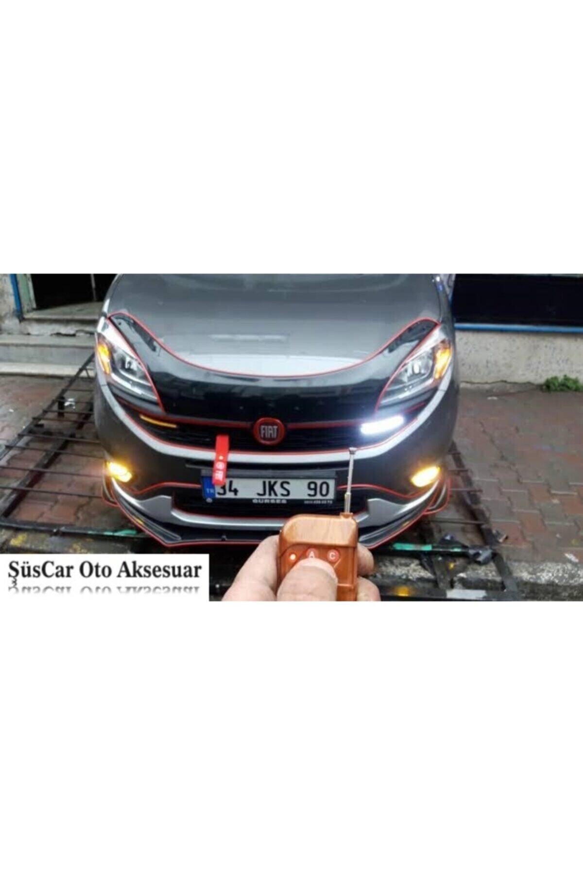 Carub 4 Modlu Uzaktan Kumandalı Led Çakar Modülü Sis Çakar