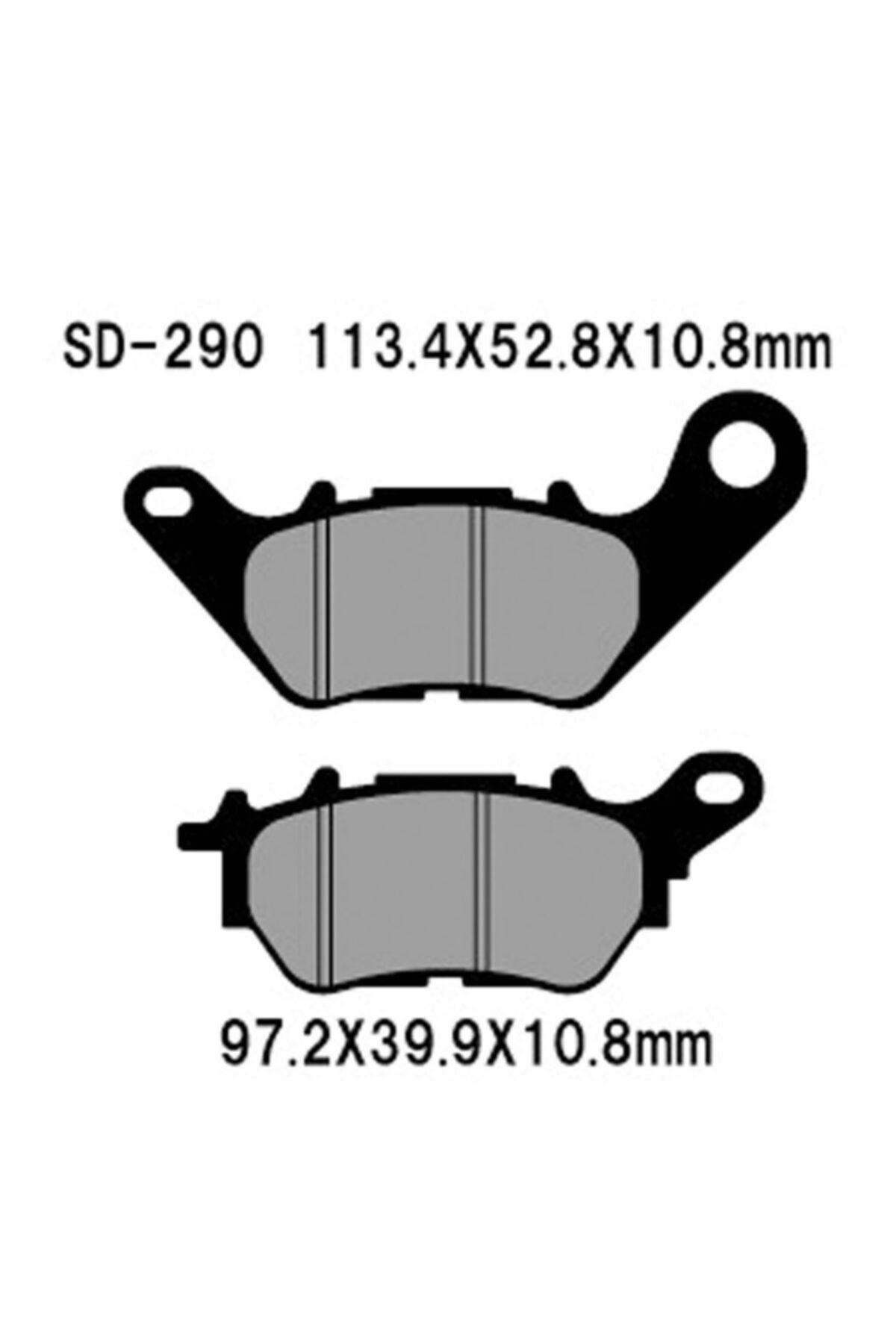 Vesrah Yamaha Yzf-r25 Seramik Arka Fren Balatası (2014-2017)
