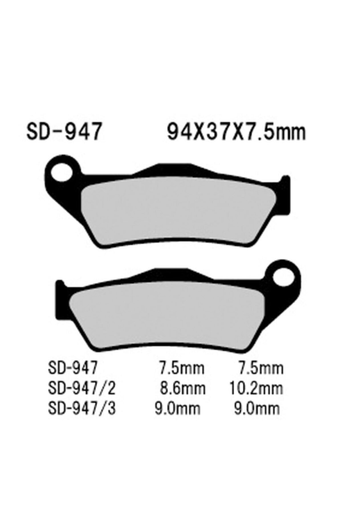 Vesrah Husaberg Fe 250 4t Seramik Ön Fren Balatası (2013-2014)