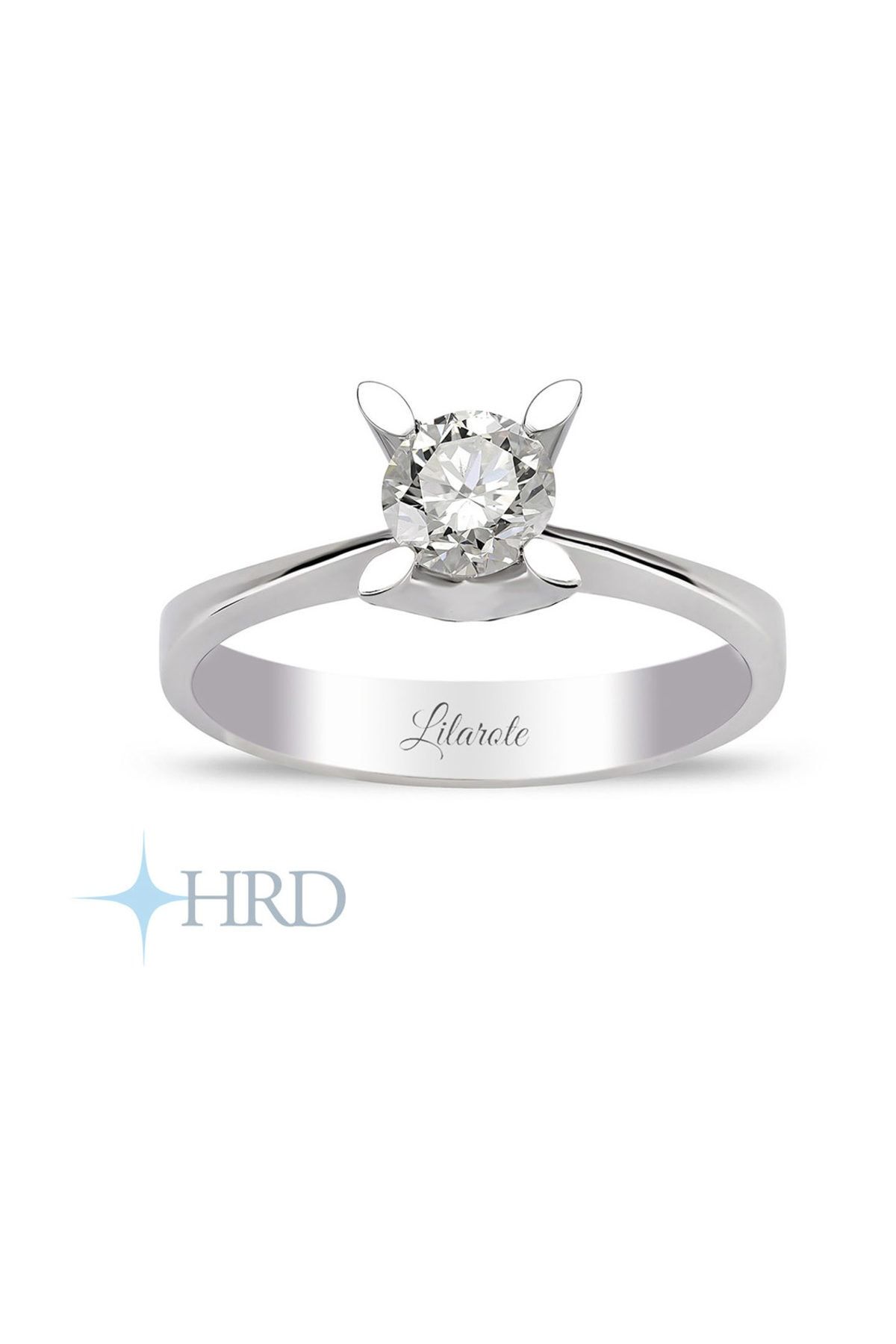 Lilarote Pırlanta 0.22 Ct Pırlanta Tektaş Yüzük
