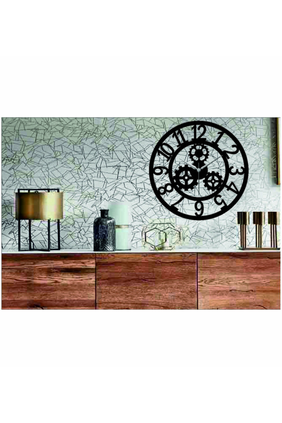 hediyelikevi Altın Renk 10x20 Cm Satış Pazarlama Yazılı Metal Yönlendirme Levhası