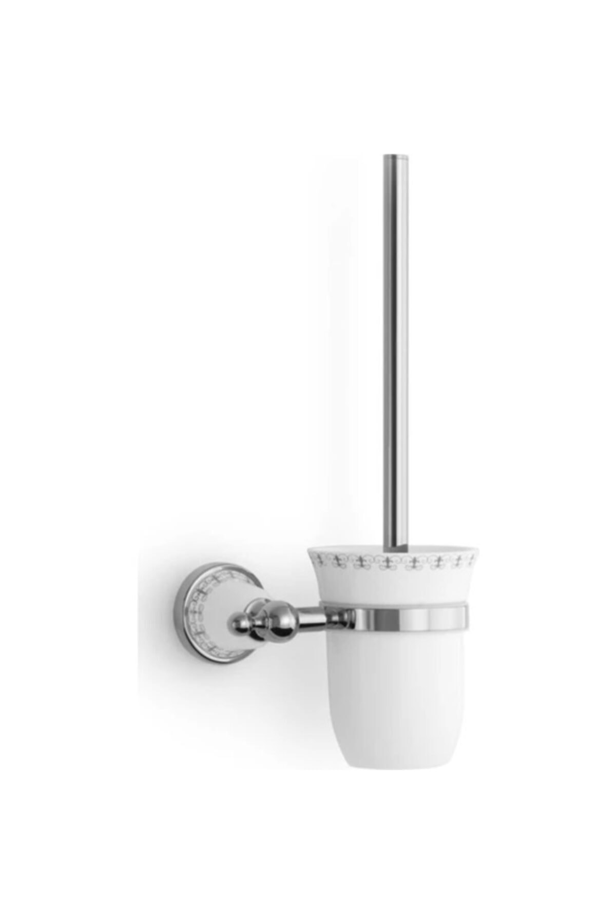 ORKA Plus Artemıs Tuvalet Fırcalıgı Krom Porselen