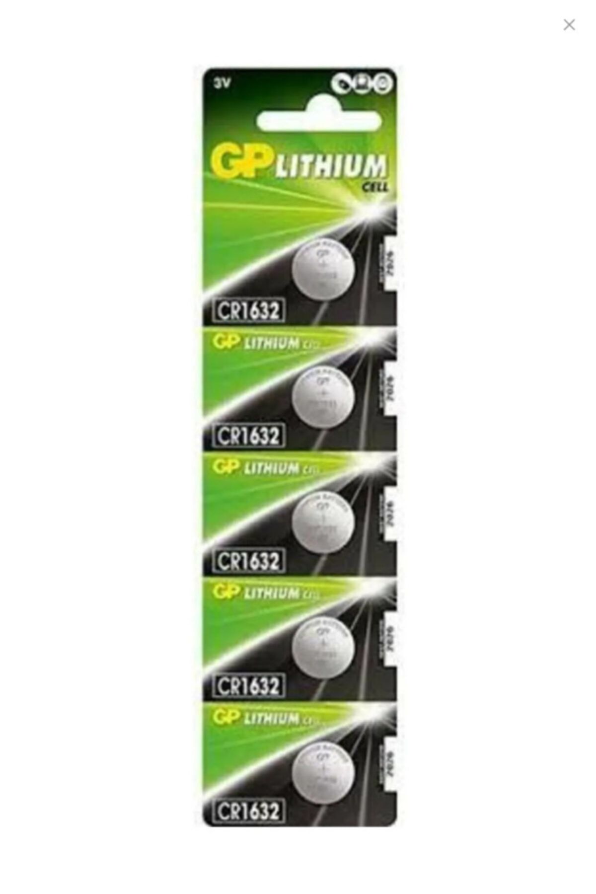GP Cr1632 3v Lityum Düğme Pil (5 Adet) Jklmn