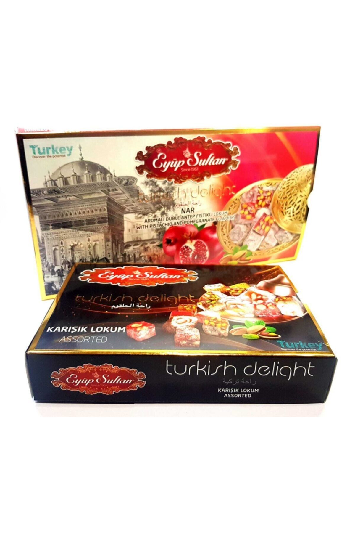 EYÜP Sultan Nar+karışık Kuruyemişli Lokum 2li Set 679gr