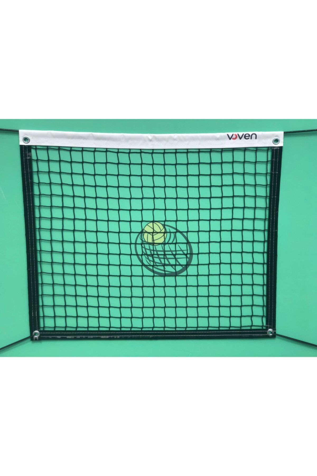 Voven Siyah Tenis Filesi