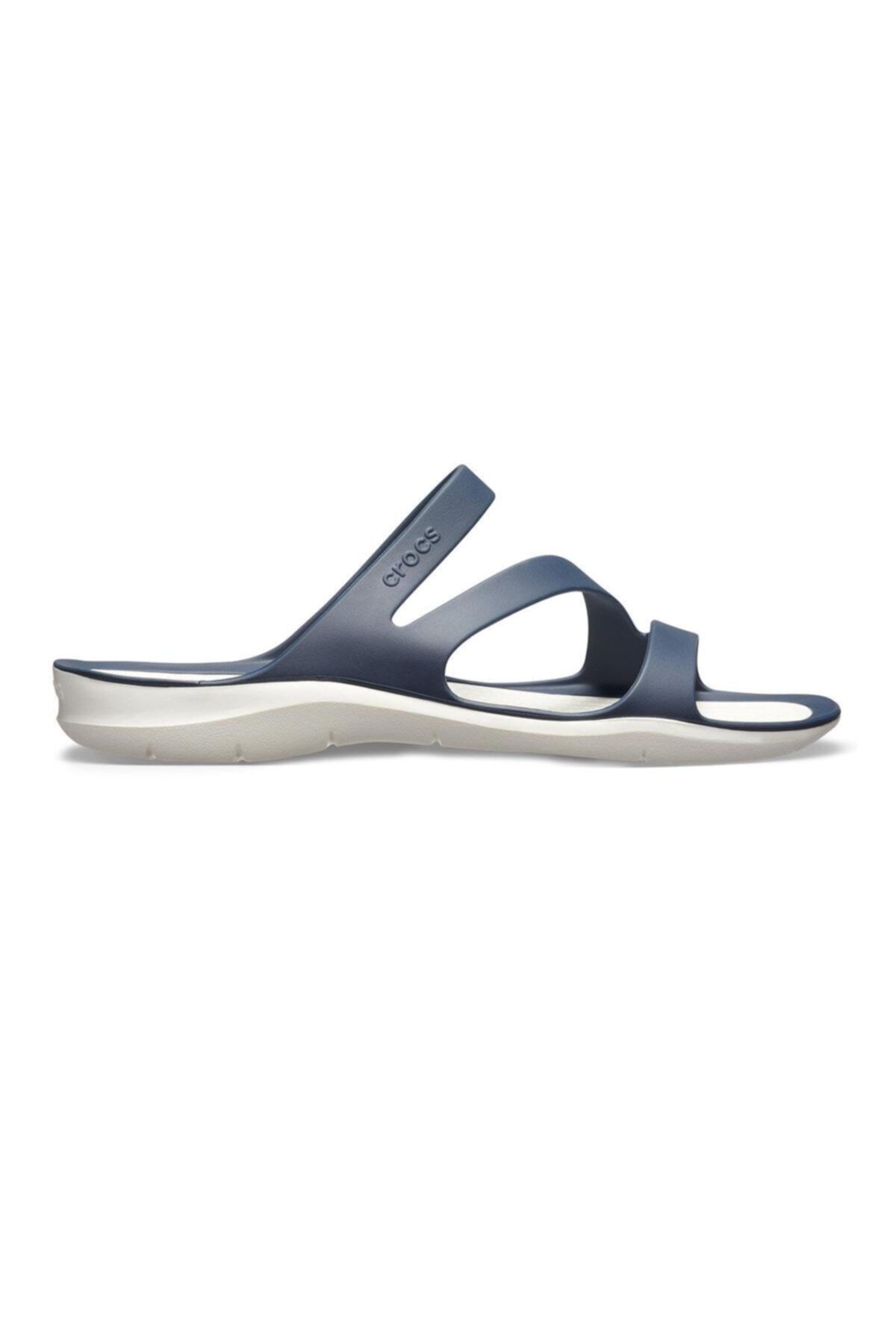 Crocs Unisex Lacivert Swıftwater Sandal Spor Terlik 203998-462
