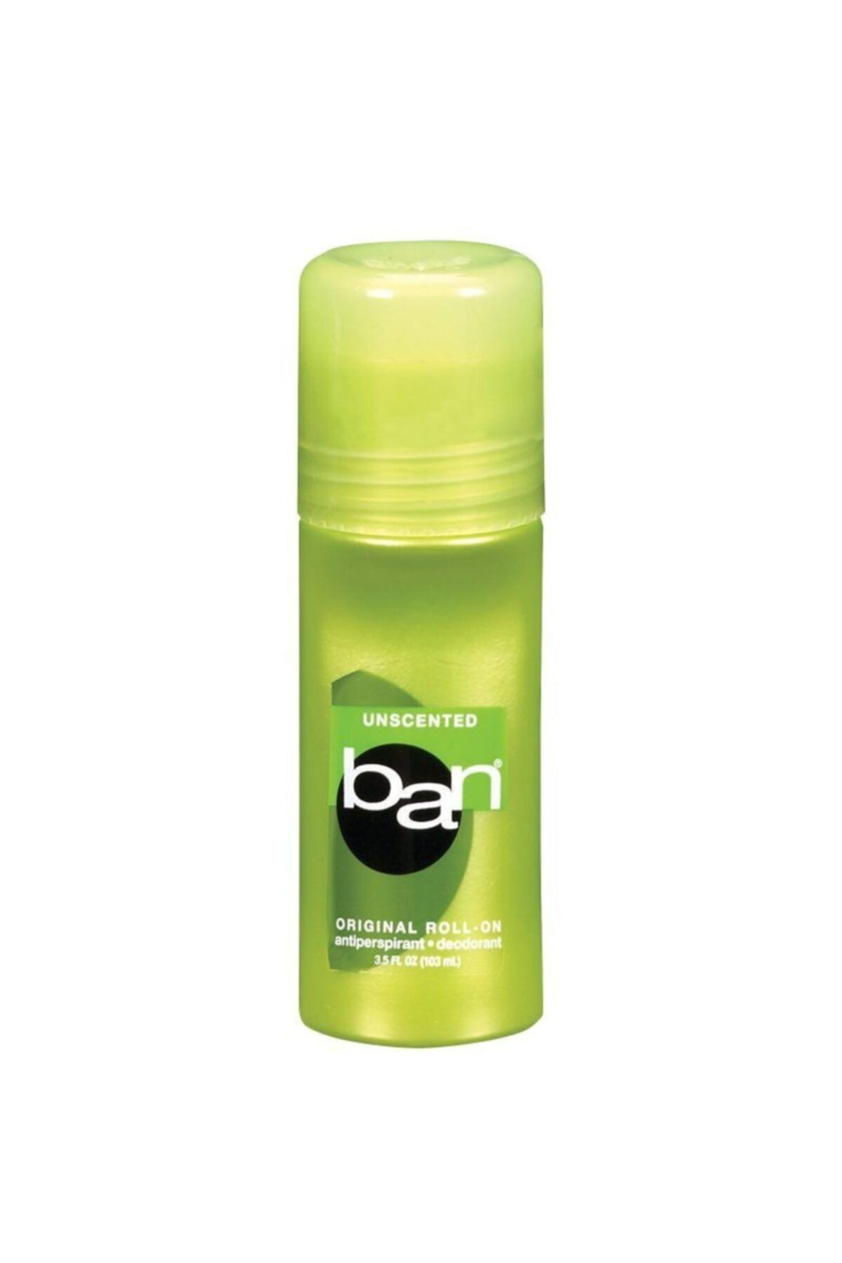 Ban Unscented Roll-on Antiperspirant Deodorant 103ml