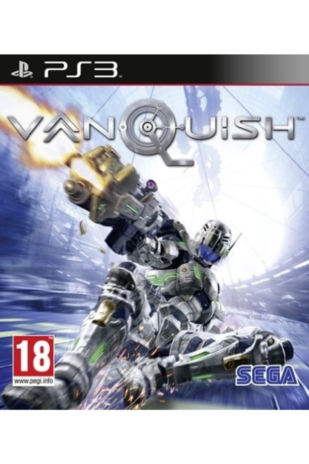 SEGA Ps3 Vanquish - Orjinal Oyun - Sıfır Jelatin