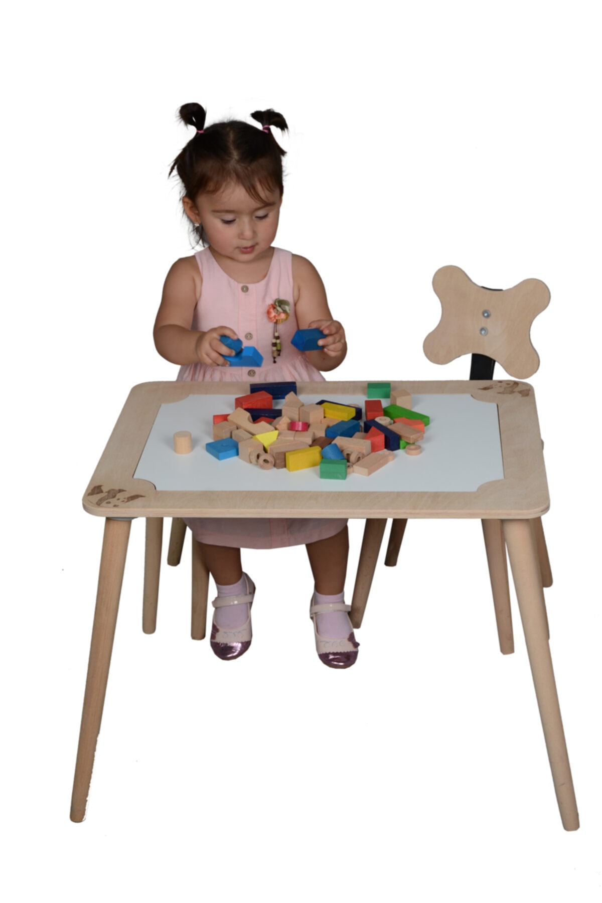 ART AHŞAP Art Ahşap Panda Aktivite Ve Çalışma Masası