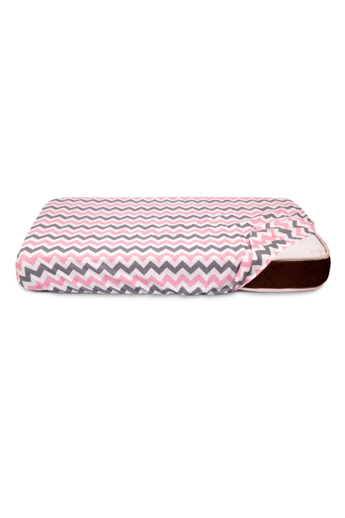 Sluupy Sluupy Lastikli Fitted Çocuk Yatak Çarşafı Pembe 80x180