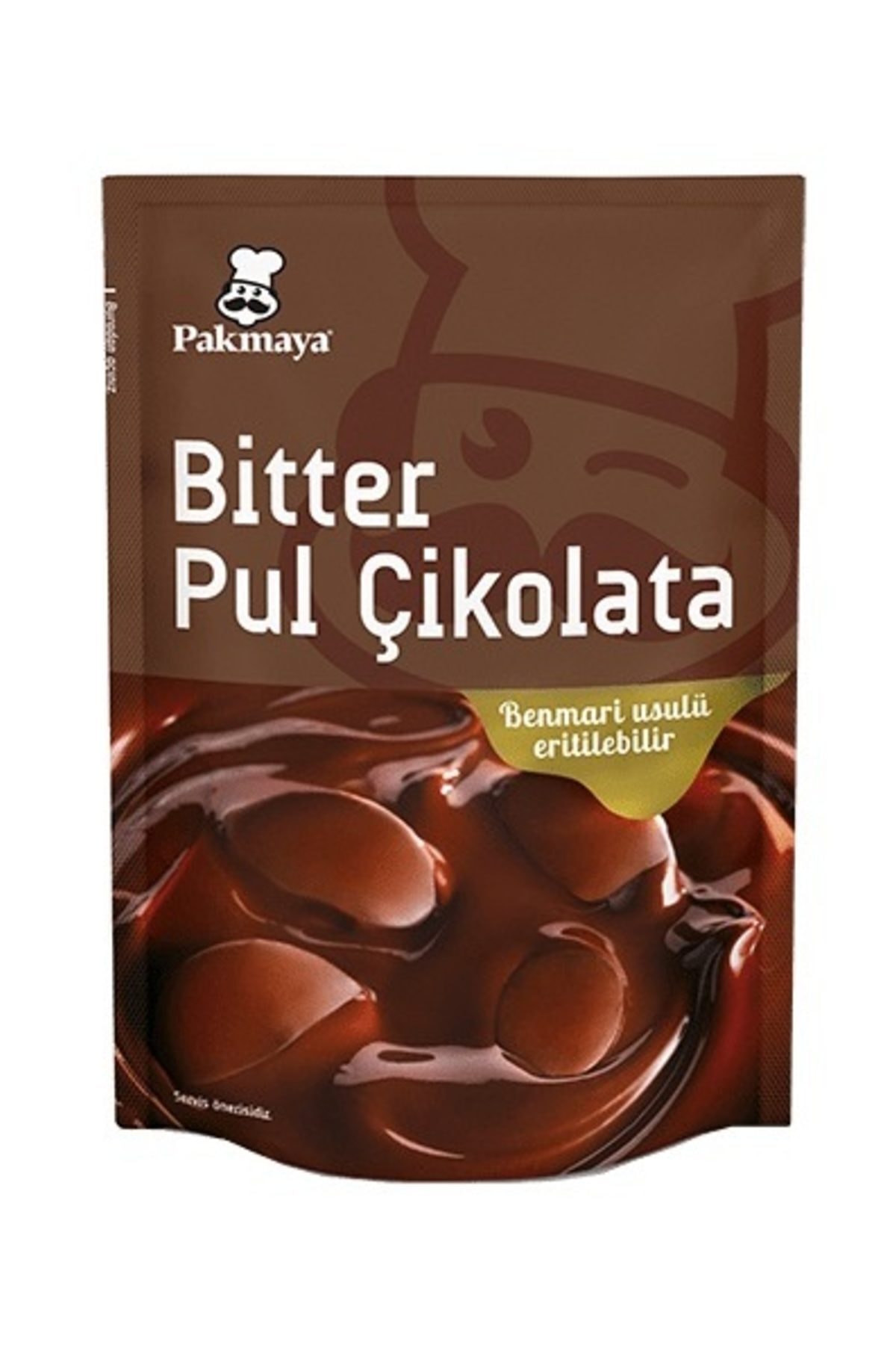 Pakmaya Bitter Pul Çikolata 100 gr