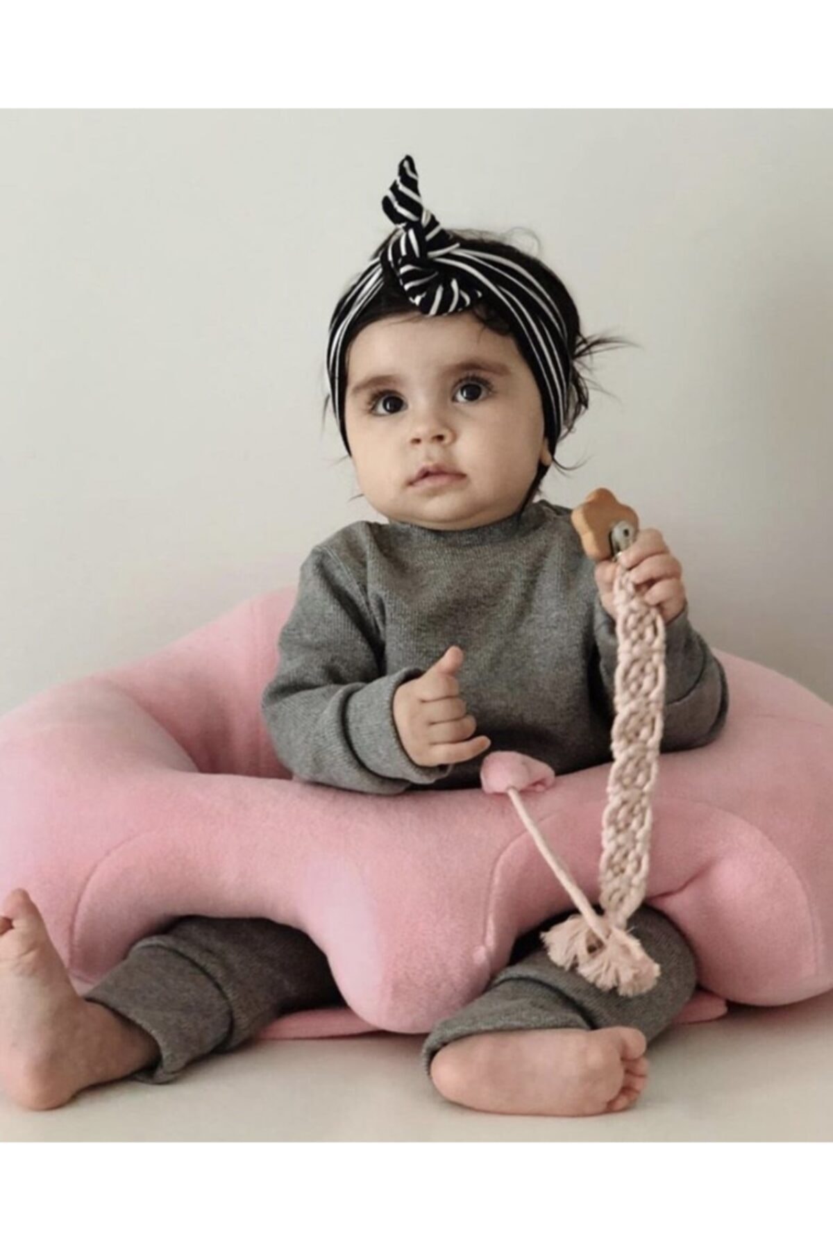 LAL Babyrompers Pembe Bebek Kanguru