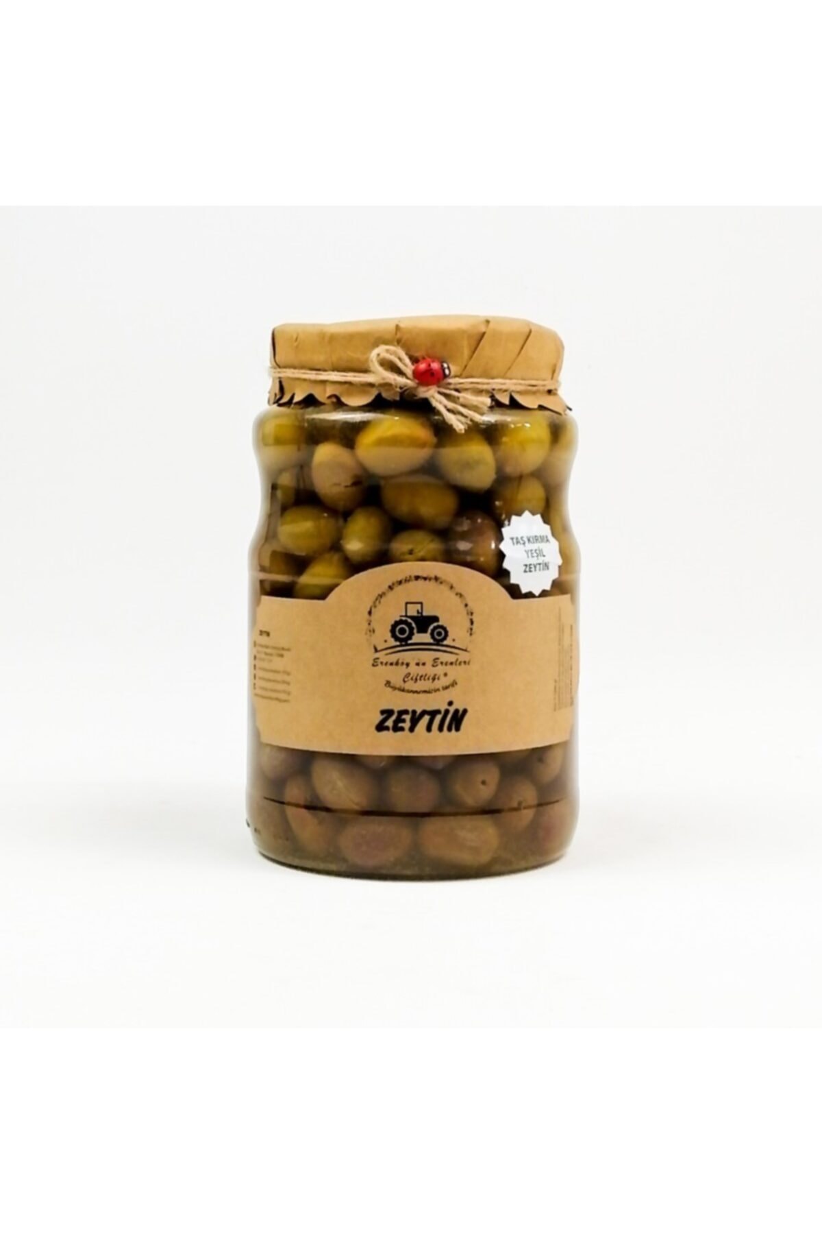 Erenköyün Erenleri Çiftliği Çizik Yeşil Zeytin 1000 gr