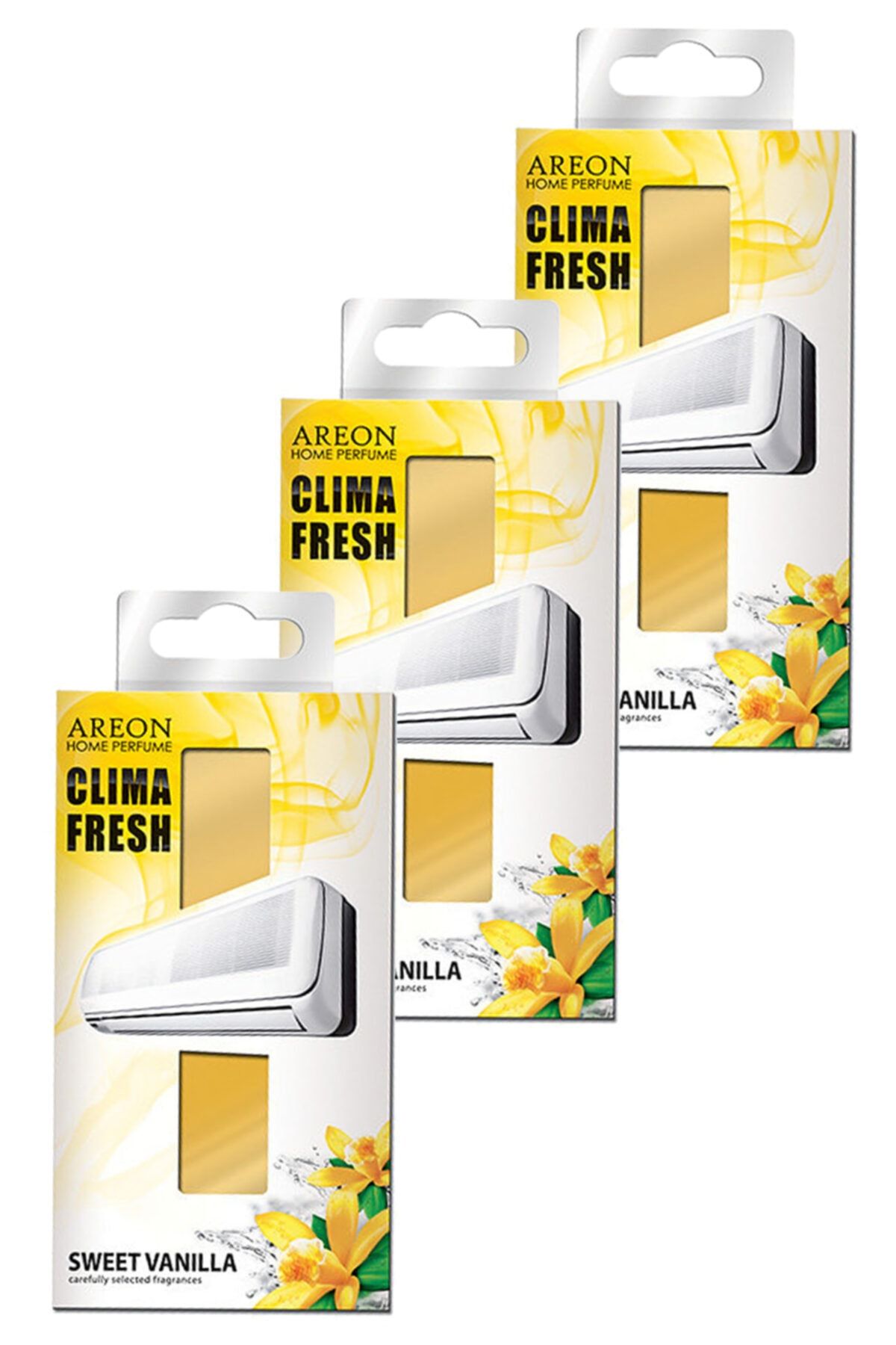 areon clima fresh sweet vanilla 3 adet klima kokusu fiyati yorumlari trendyol
