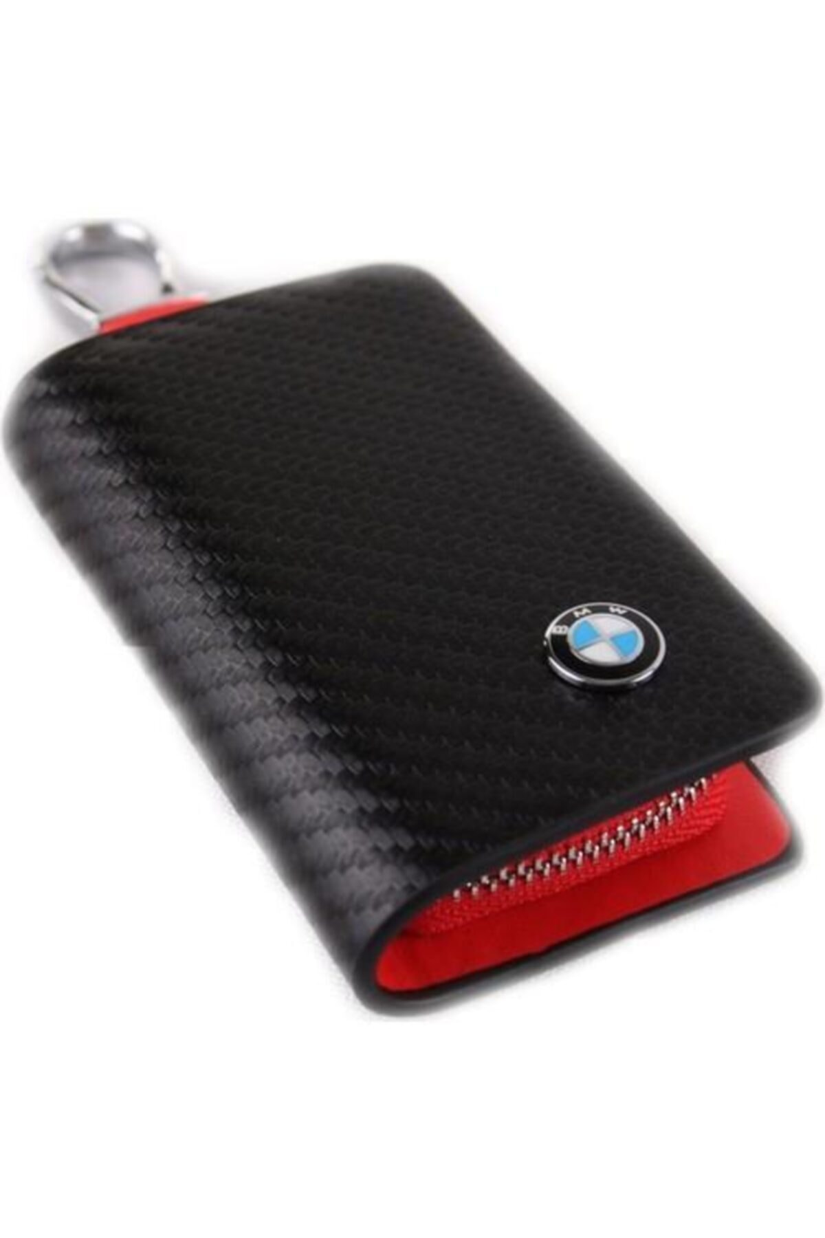 C9 Bmw Uyumlu Karbon Desenli Gerçek Deri Cüzdan Anahtarlık Crmx55467