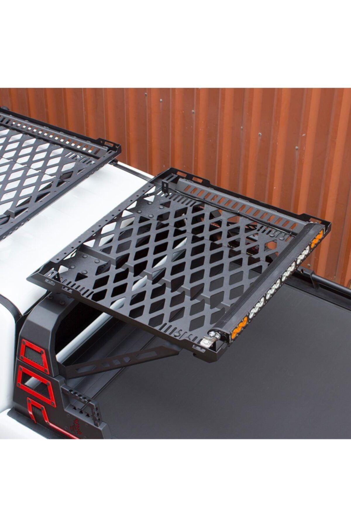 Meliset Ford Ranger Dakar Sepetli Rollbar Siyah Işıksız Rollback Uyumlu 2011 Ve Sonrasına Uyumludur