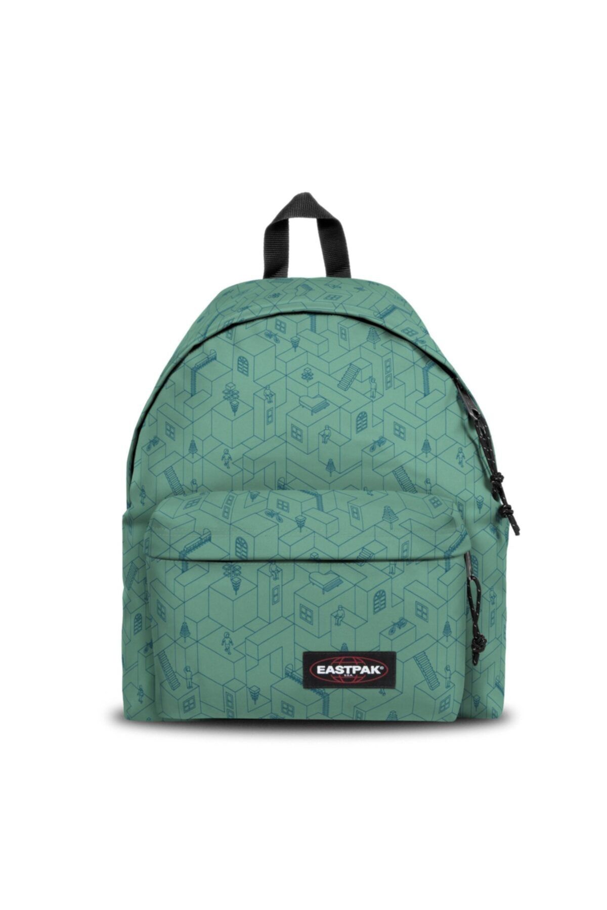 Eastpak Yeşil Padded Pak'r Blocks Melted Sırt Çantası